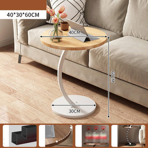 Small Side Table End Table,c Table Bed Table,Round Sofa Side Table,Side Tables for Living