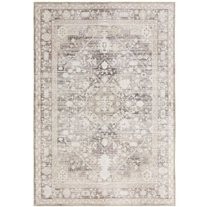 Extra Large Floor Rug Beige Non Slip Plush Lounges Carpet Persian Rugs 240x340cm