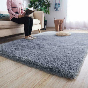 Fluffy Faux Fur Sheepskin Rug Non Slip Large Floor Carpet Rugs Mat Plush Soft