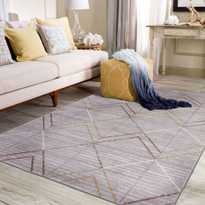 Stock Clearance!! Area Rug/ Blue/Grey Blue Carpet/Diamond Abstract Modern Rugs 160x230cm