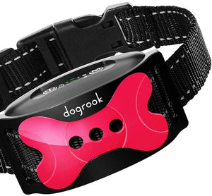 Rechargeable Dog Bark Collar - Humane, No Shock Barking Collar - w/2 Vibration & Beep Modes