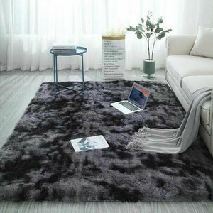 Fluffy Rug Shaggy Carpet Bedroom Living Room Floor Pad Mat Soft Fluffy Area Rug