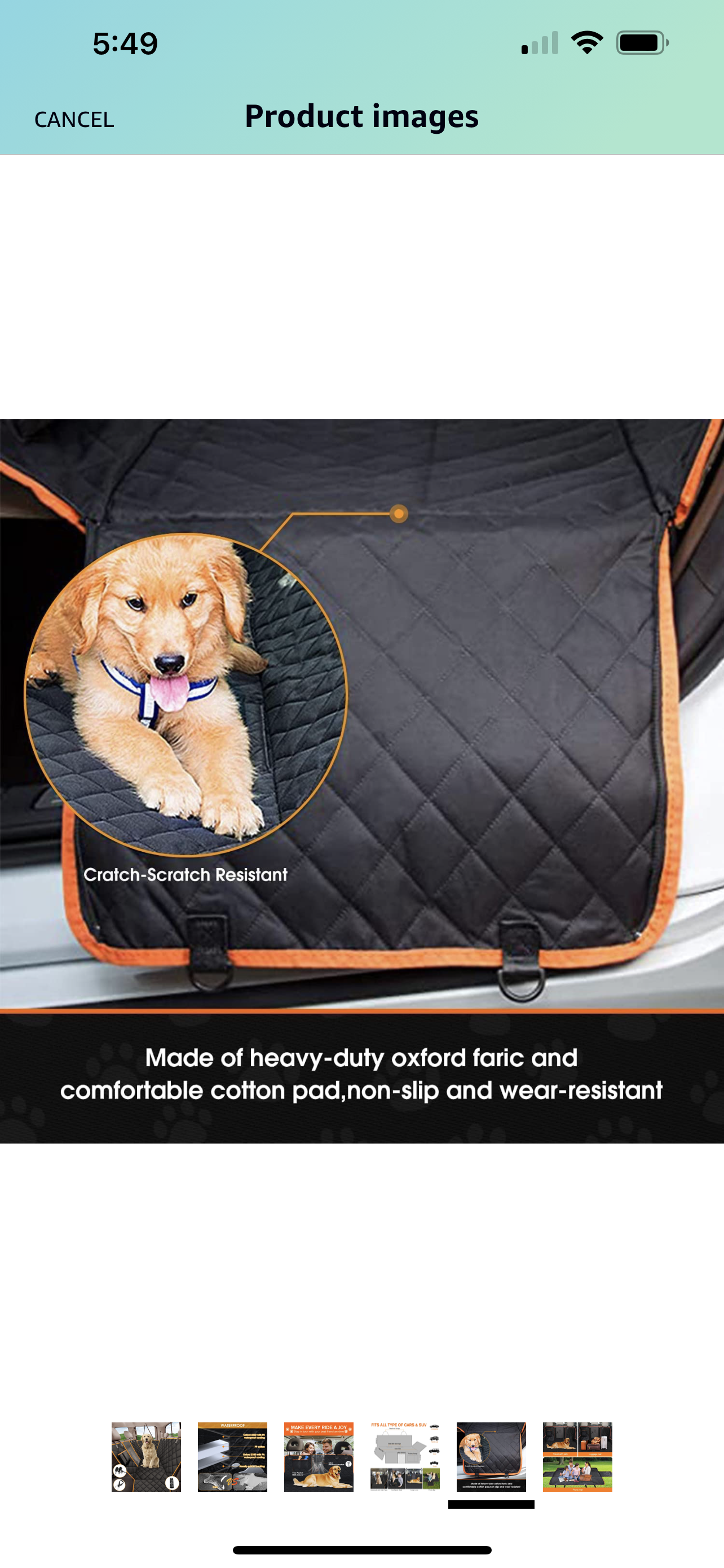 Dog Car Protector, Dog Car Seat Cover, Waterproof Pet Seat Cover Protector for Car with Mesh Visual Window & Seat Belt