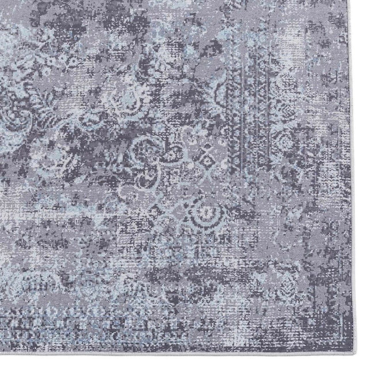 Clearance Large Room Area Rug Runner Distressed Floral Retro Persian Carpet