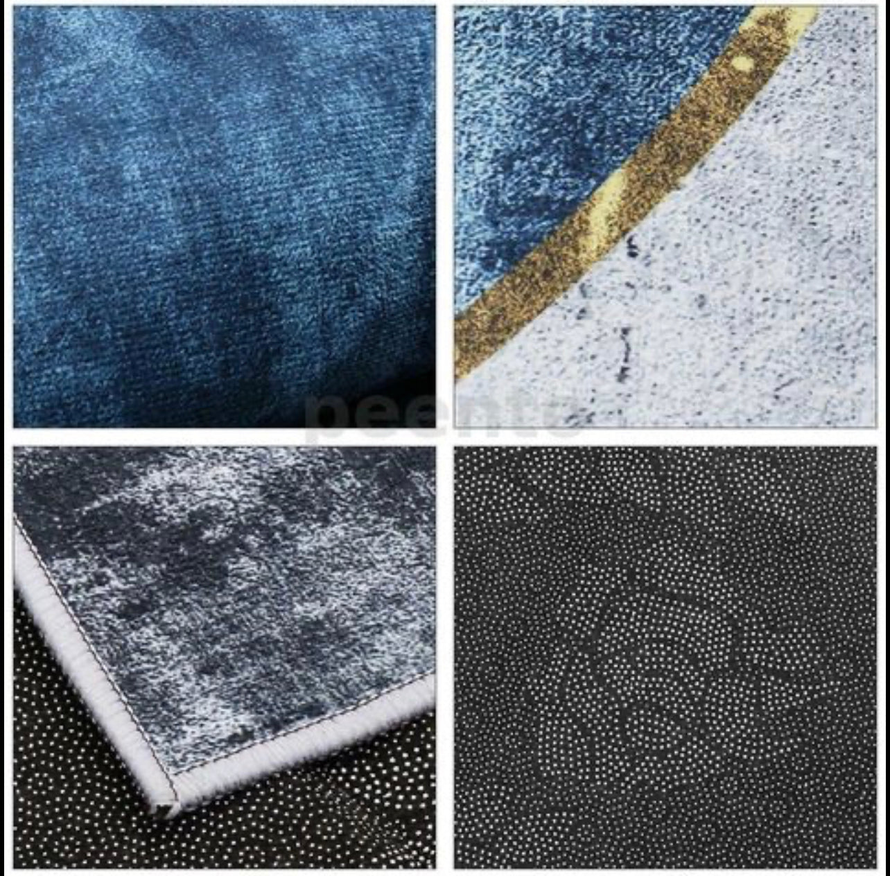 Modern Floor Carpet Mat Rug Area Carpet Large Soft Bedroom Living Room Anti-Slip